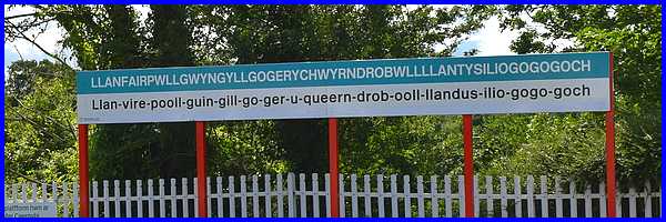 Llanfairpwllgwyngyllgogerychwyrndrobwllllantysiliogogogoch