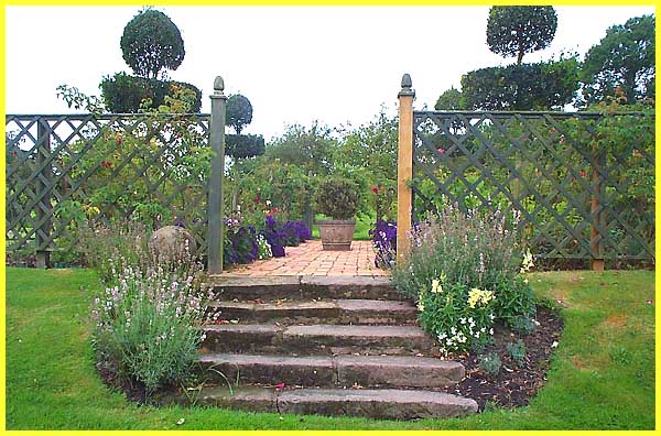 The mediaeval garden.