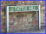 Tattle Hill street sign