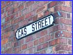 Gas Street name plate