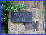 Stanley Hall sign